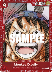 Monkey.D.Luffy - P-022 - Promo (Red Film) - Promos