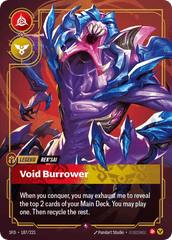 Void Burrower - 187/221 - Rare - Spiritforged