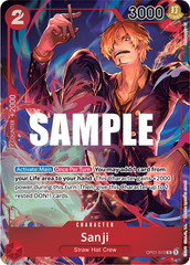 Sanji - OP01-013 - Rare (Alternate Art) - Romance Dawn