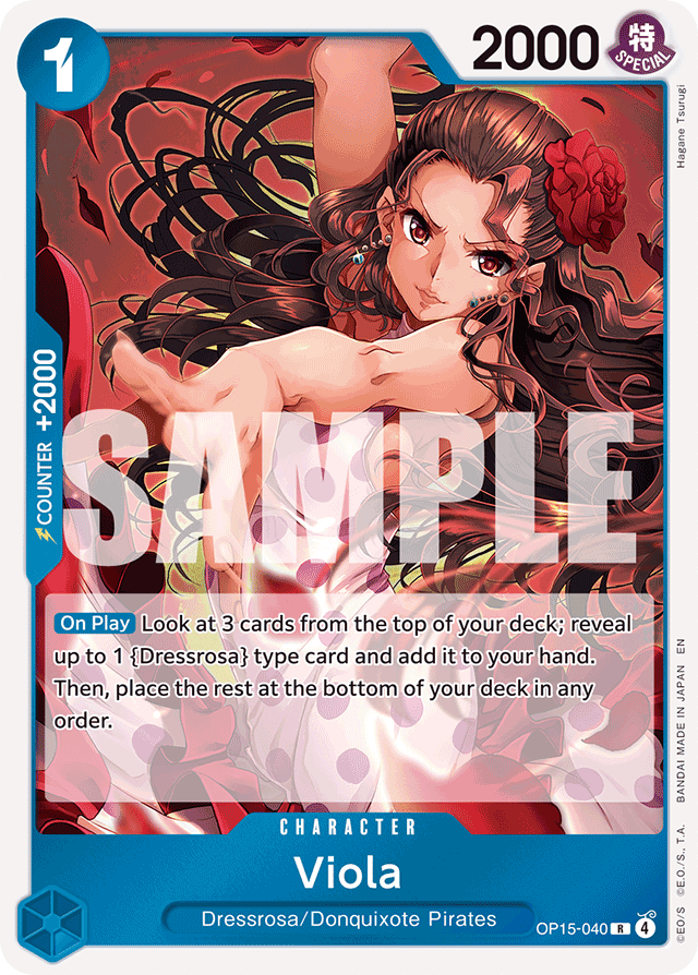 Viola - OP15-040 - Rare - Adventure on Kami's Island