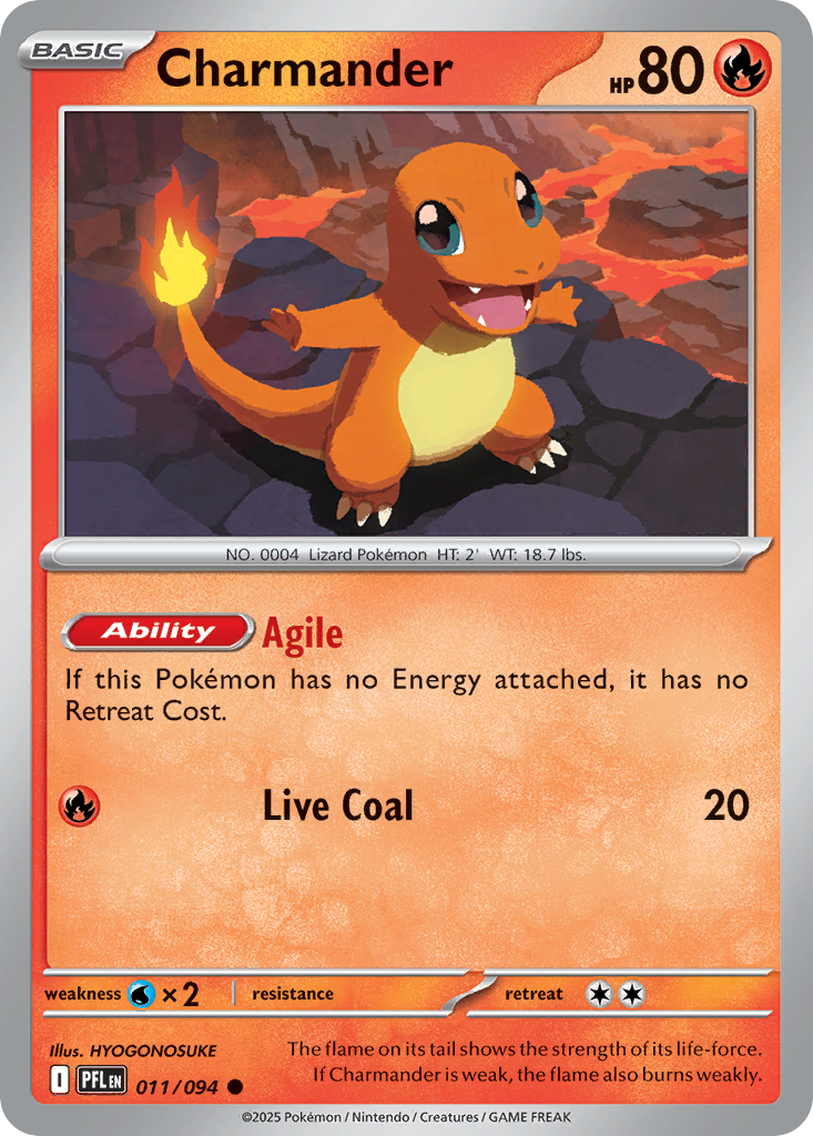 Charmander - 11/94 - Phantasmal Flames