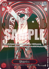 Shanks - OP09-004 - Super Rare (Special Alternate Art) - Emperors In The New World