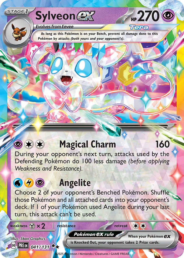 Sylveon ex - 041/131 - Prismatic Evolutions