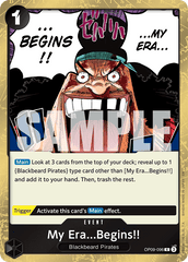 My Era...Begins!! - OP09-096 - Rare (Reprint) - Emperors In The New World