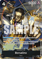 Borsalino - OP02-114 - Super Rare (Premium Alt Art) - Paramount War