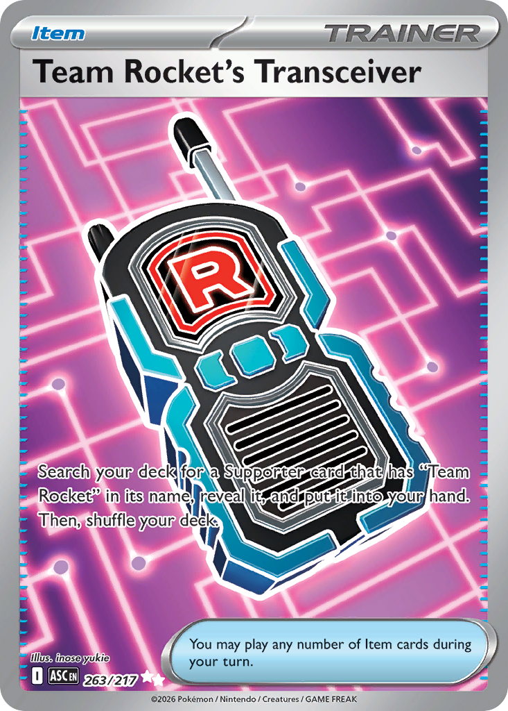 Team Rocket's Transceiver - 263/217 - Ascended Heroes