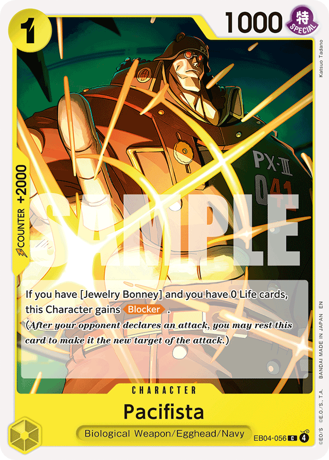 Pacifista - EB04-056 - Common - Egghead Crisis
