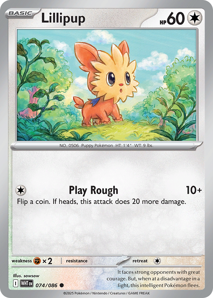 Lillipup - 74/86 - White Flare