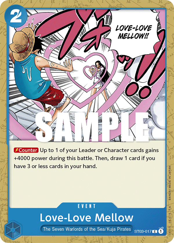 Love-Love Mellow - ST03-017 - Common - The Seven Warlords of the Sea