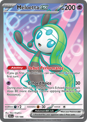 Meloetta ex - 159/86 - Black Bolt