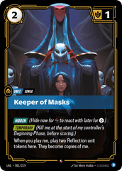 Keeper Of Masks - 081/219 - Rare - Unleashed
