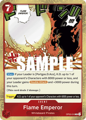 Flame Emperor - OP03-016 - Rare - Pillars of Strength
