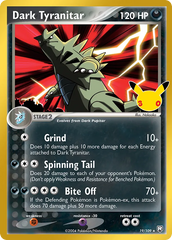 Dark Tyranitar - 019/109 - 30th Celebration: Classic Collection