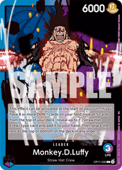 Monkey.D.Luffy - OP11-040 - Leader - A Fist Of Divine Speed