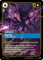 Kai'sa, Evolutionary - 112/298 - Rare - Origins