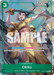 Okiku - OP01-035 - Rare (Bandai Card Games Fest Alt Art) - Romance Dawn