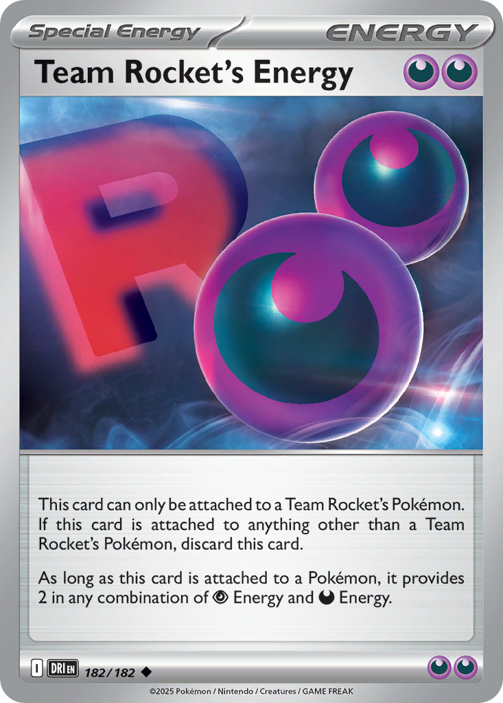 Team Rocket's Energy - 182/182 - Destined Rivals