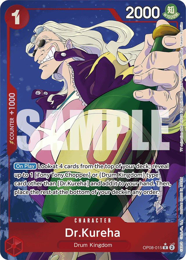 Dr.Kureha - OP08-015 - Rare (Alternate Art) - Two Legends
