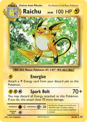 Raichu - 036/108 - Evolutions