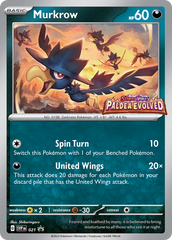 Murkrow - 021 - Scarlet & Violet Black Star Promos