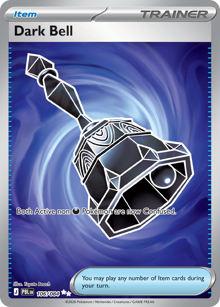 Dark Bell - 106/84 - Pitch Black