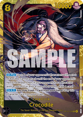Crocodile - OP14-120 - Secret Rare - The Azure Sea's Seven