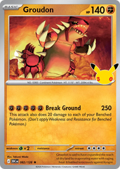 Groudon - 082/128 - 30th Celebration
