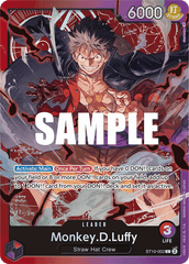 Monkey.D.Luffy - ST10-002 - Leader - Ultra Deck: The Three Captains