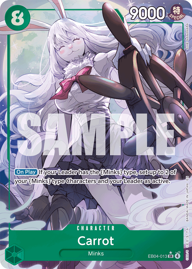 Carrot - EB04-013 - Super Rare (Alternate Art) - Egghead Crisis