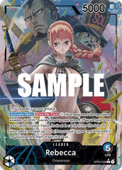 Rebecca - OP04-039 - Leader (Alternate Art) - Kingdoms of Intrigue