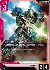 Geara Zulu (Guards Type) - GD01-052 - Uncommon - Newtype Rising