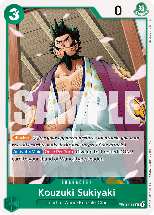 Kouzuki Sukiyaki - EB04-014 - Common - Egghead Crisis
