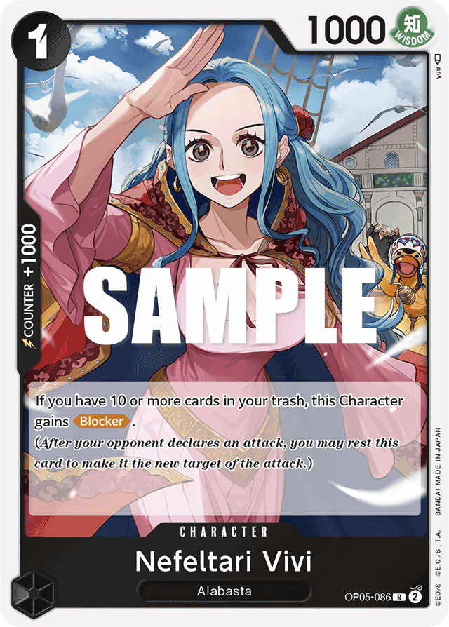 Nefeltari Vivi - OP05-086 - Rare - Awakening of the New Era