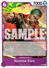 Roronoa Zoro - P-045 - Promo (Release Event Stamp Foil) - Promos