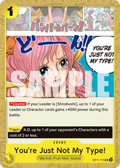 You're Just Not My Type! - OP11-115 - Uncommon - A Fist Of Divine Speed
