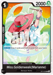 Miss.Goldenweek(Marianne) - OP14-085 - Uncommon - The Azure Sea's Seven