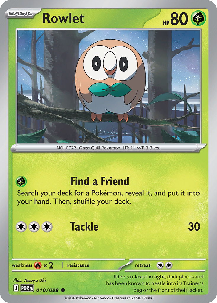 Rowlet - 10/88 - Perfect Order