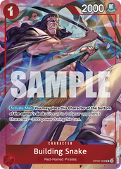 Building Snake - OP09-008 - Uncommon (Best Selection Vol4Alt Art) - Emperors In The New World