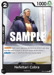 Nefeltari Cobra - OP05-085 - Uncommon - Awakening of the New Era
