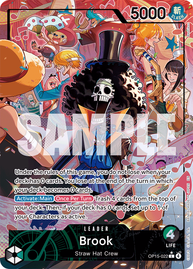 Brook - OP15-022 - Leader (Alternate Art) - Adventure on Kami's Island