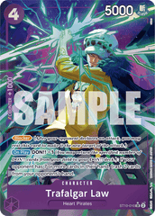 Trafalgar Law - ST10-010 - Super Rare (Premium Alt Art) - Ultra Deck: The Three Captains