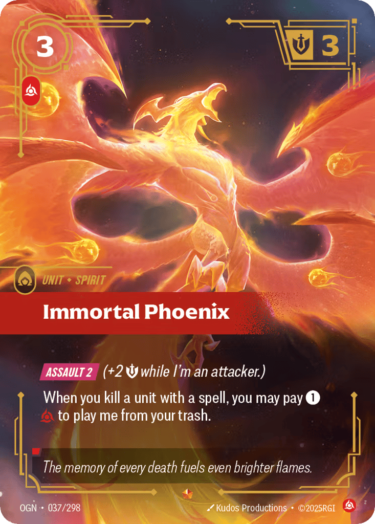 Immortal Phoenix - 037/298 - Epic - Origins
