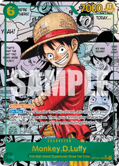 Monkey.D.Luffy - OP13-118 - Secret Rare (Manga Alt Art) - Carrying On His Will