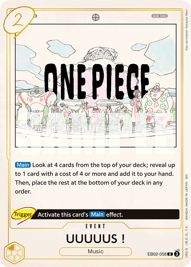 UUUUUS! - EB02-058 - Rare - Anime 25th Collection