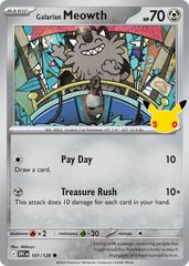 Galarian Meowth - 101/128 - 30th Celebration