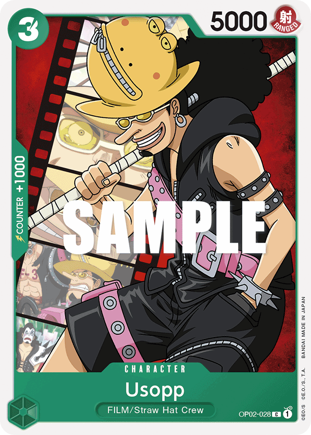 Usopp - OP02-028 - Common - Paramount War