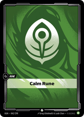 Calm Rune - 042/298 - Common - Origins