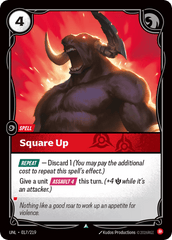 Square Up - 017/219 - Uncommon - Unleashed