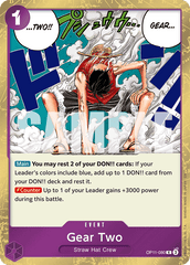 Gear Two - OP11-080 - Rare - A Fist Of Divine Speed