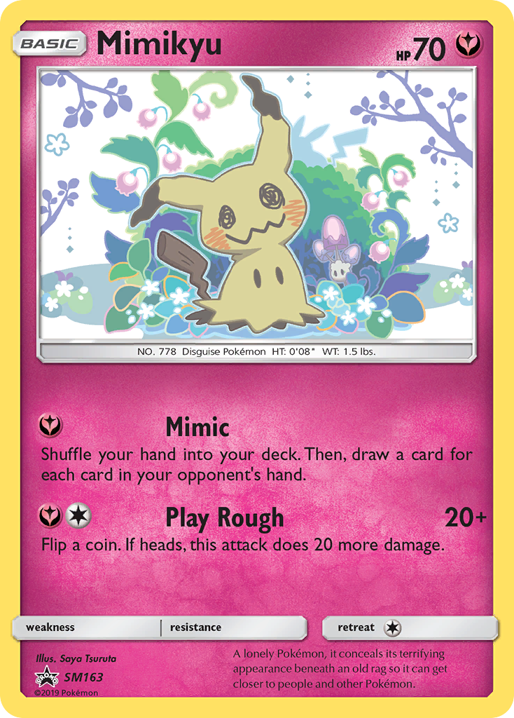 Mimikyu - SM163 - SM Black Star Promos